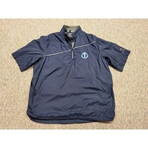 Sunice Jacket Mens XL Blue Quarter Zip Pullover Golf Performance X20 Wind Shirt